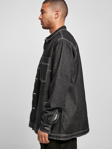 Urban Classics Between-Season Jacket in Black