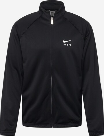 Nike Sportswear Sweatvest in Zwart: voorkant