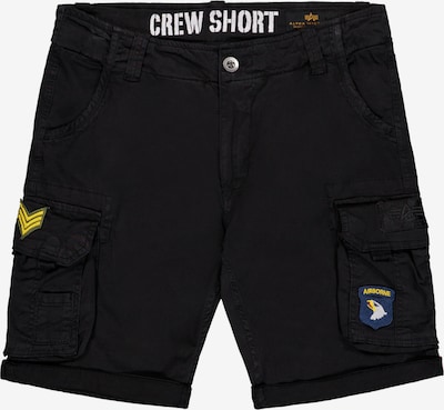 ALPHA INDUSTRIES Cargo hlače veličine 28 u crna, Pregled proizvoda