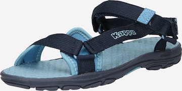 Sandales KAPPA en bleu : devant