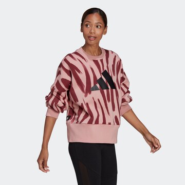 ADIDAS PERFORMANCE Athletic Sweatshirt in Pink