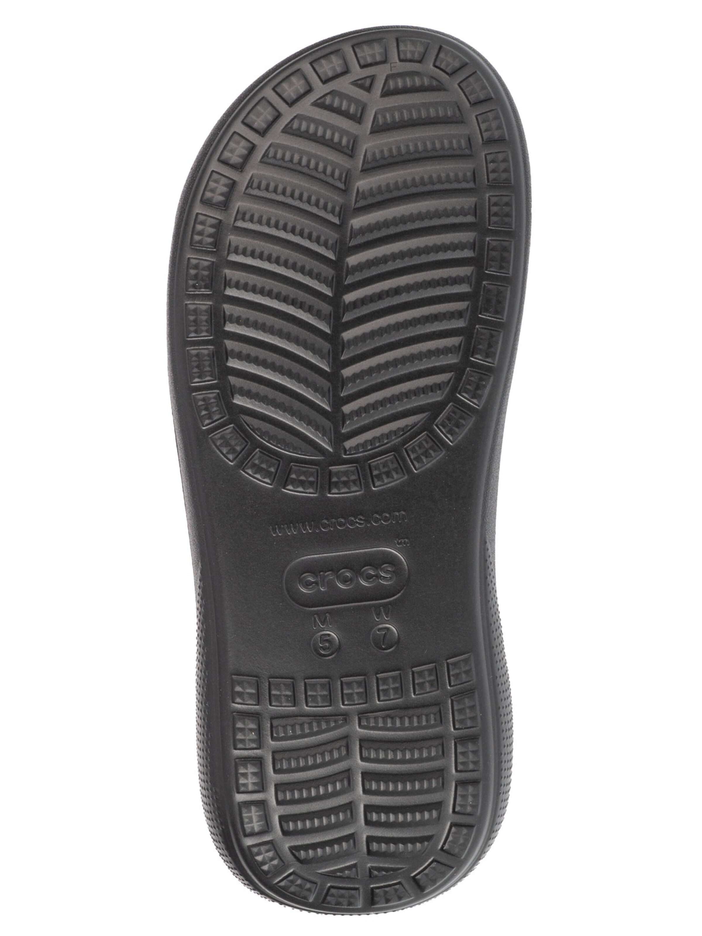 Crocs Sandale‌ in Schwarz