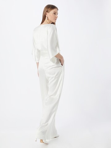 Tuta jumpsuit 'Kalaisa' di HUGO Red in bianco