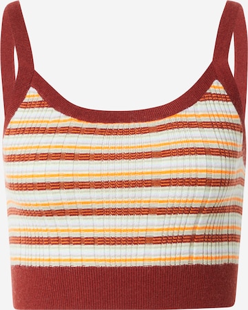 LEVI'S ® Gebreide top '1/2 Sweater Top' in Rood: voorkant