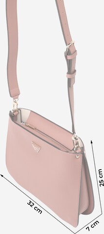 GUESS Crossbody bag 'Meridian' in Pink