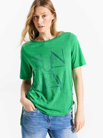 CECIL T-Shirt in Grün: Vorderseite