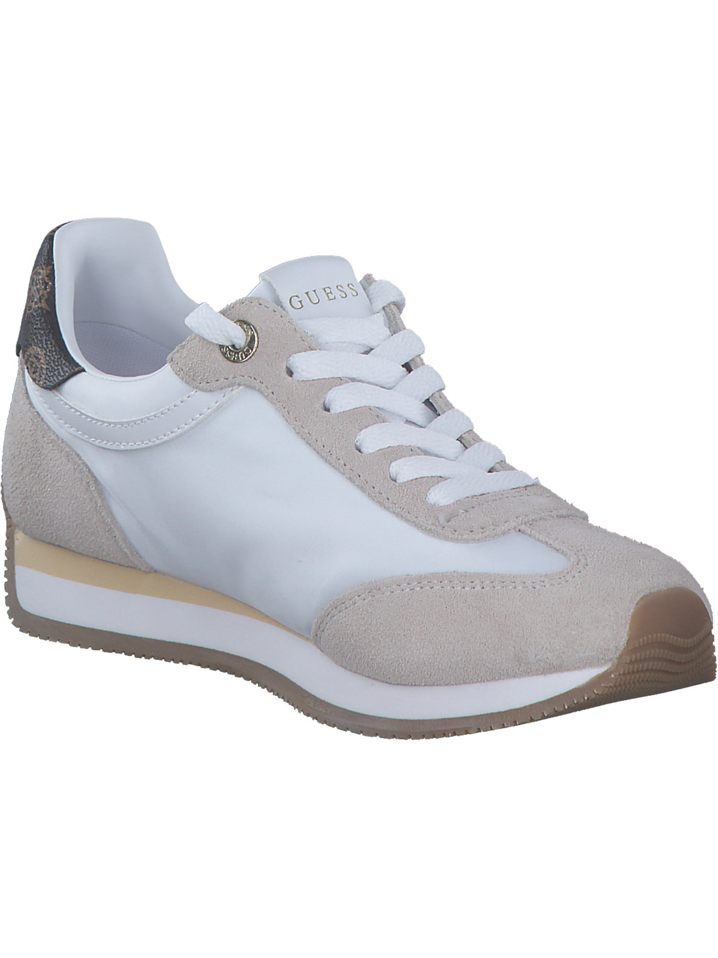 Baskets basses 'Skroll' GUESS en blanc