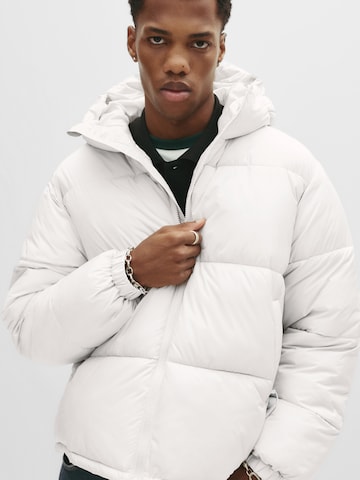 Pull&Bear Winter jacket in Beige