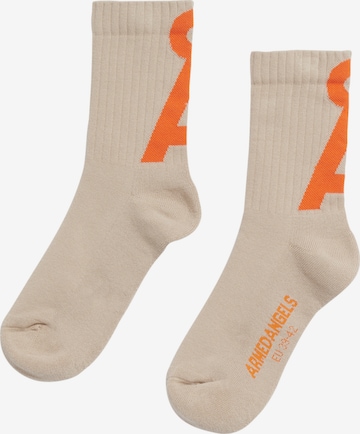 ARMEDANGELS Socks in Brown: front