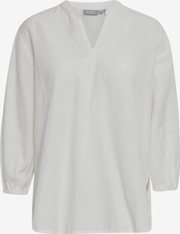 Fransa Blouse 'FAMADDIE 7' in Wit: voorkant