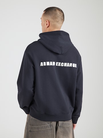 ARMANI EXCHANGE Tréning póló - kék: elől