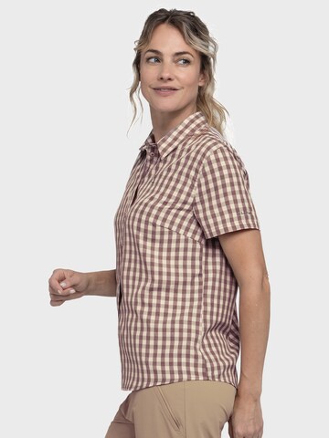 Chemisier fonctionnel ' Hiking CIRC Blouse Style Dalfoss WMS ' Schöffel en violet