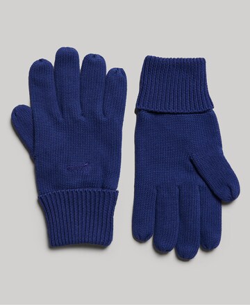 Superdry Fingerhandschuhe in Blau