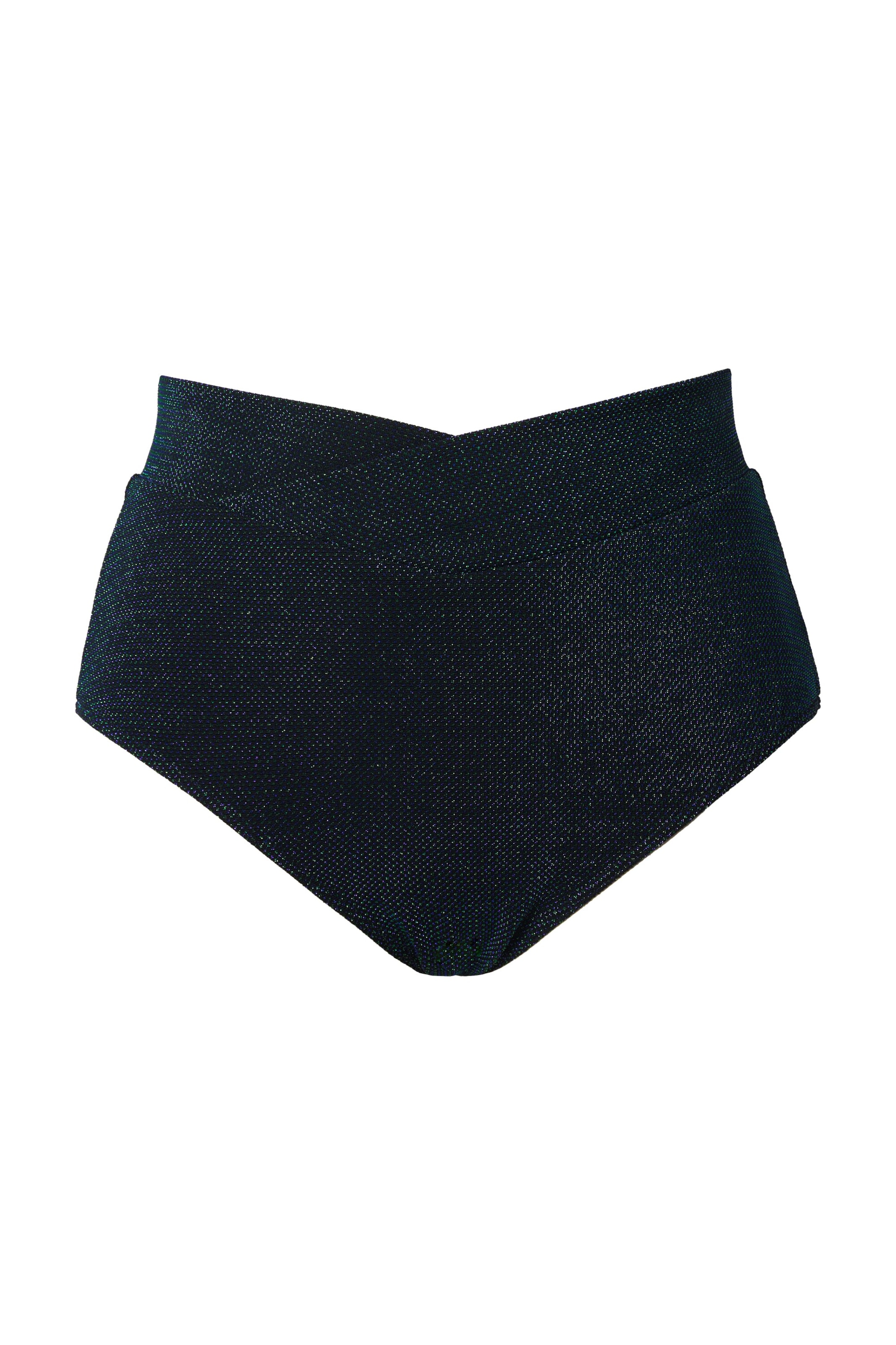 Studio Untold Bikinihose in Schwarz: Vorderseite