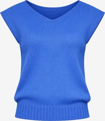 Süel knitwear Knitted top 'Carlos' in Blue: front
