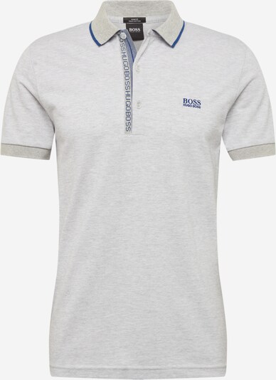 BOSS ATHLEISURE T-Krekls 'Paule', krāsa - karaliski zils / raibi pelēks, Preces skats