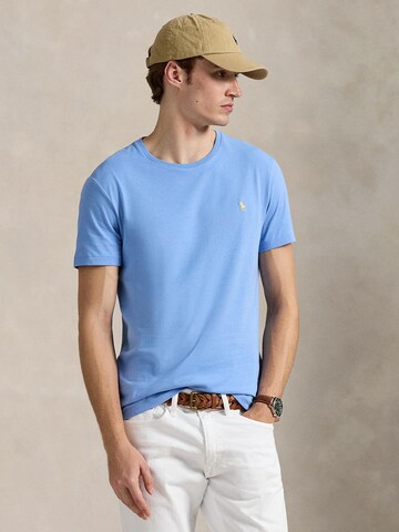 Polo Ralph Lauren Regular Fit T-Shirt in Blau: Vorderseite