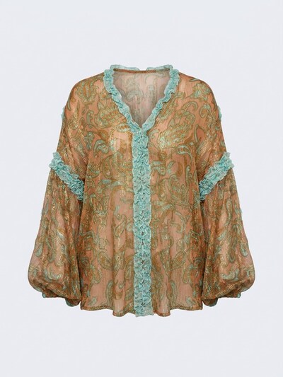 Camicia da donna 'Blouse Romeo' in S-M Miss June di colore arancione, Visualizzazione prodotti
