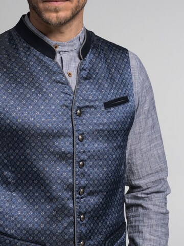 SPIETH & WENSKY Klederdracht gilet 'Albin' in Blauw