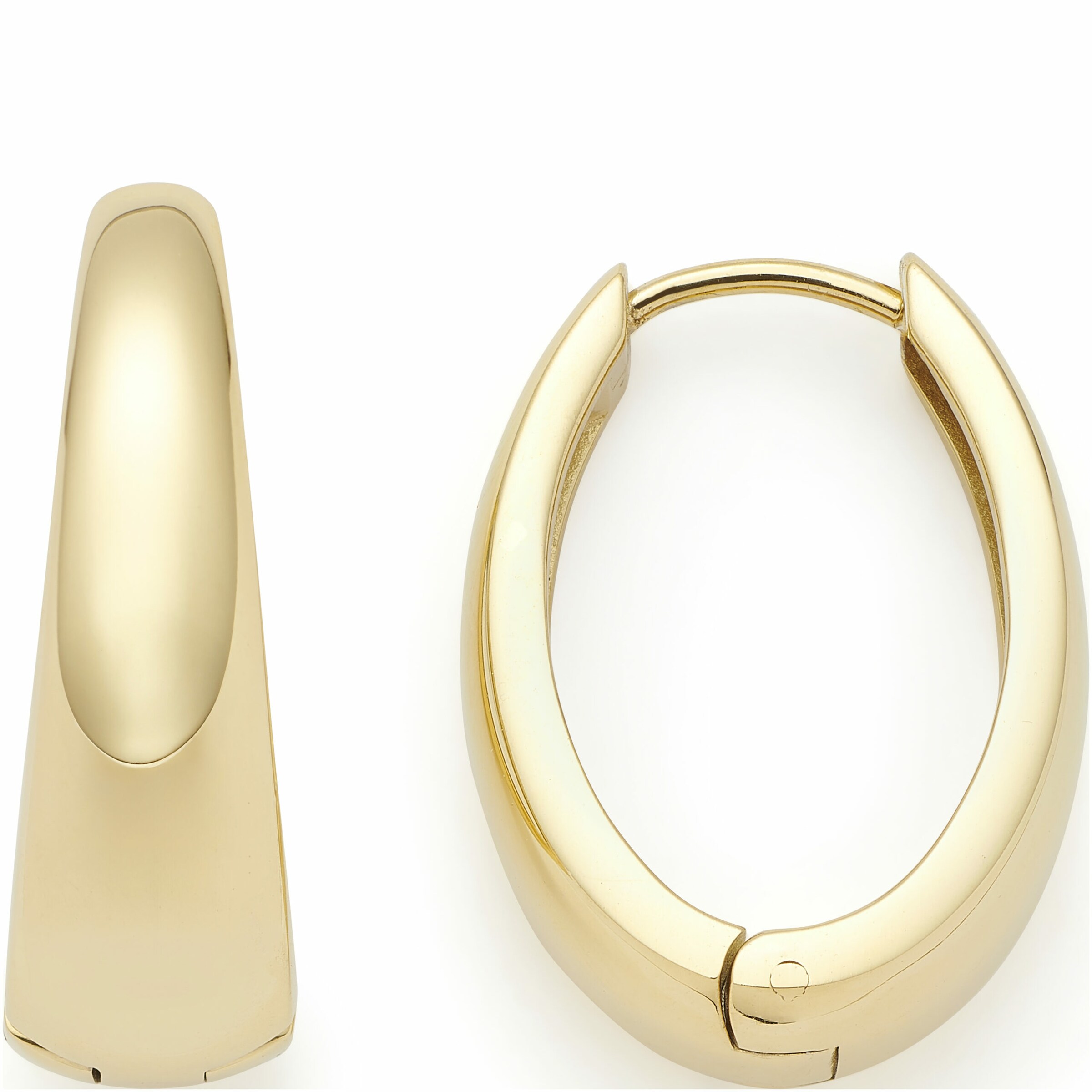 LEONARDO Ohrringe in Gold: Vorderseite