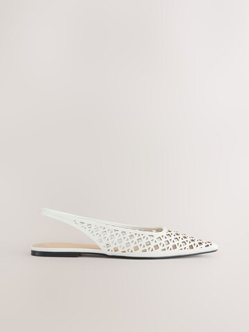 Ballerina 'Forever Comfort' di Next in bianco