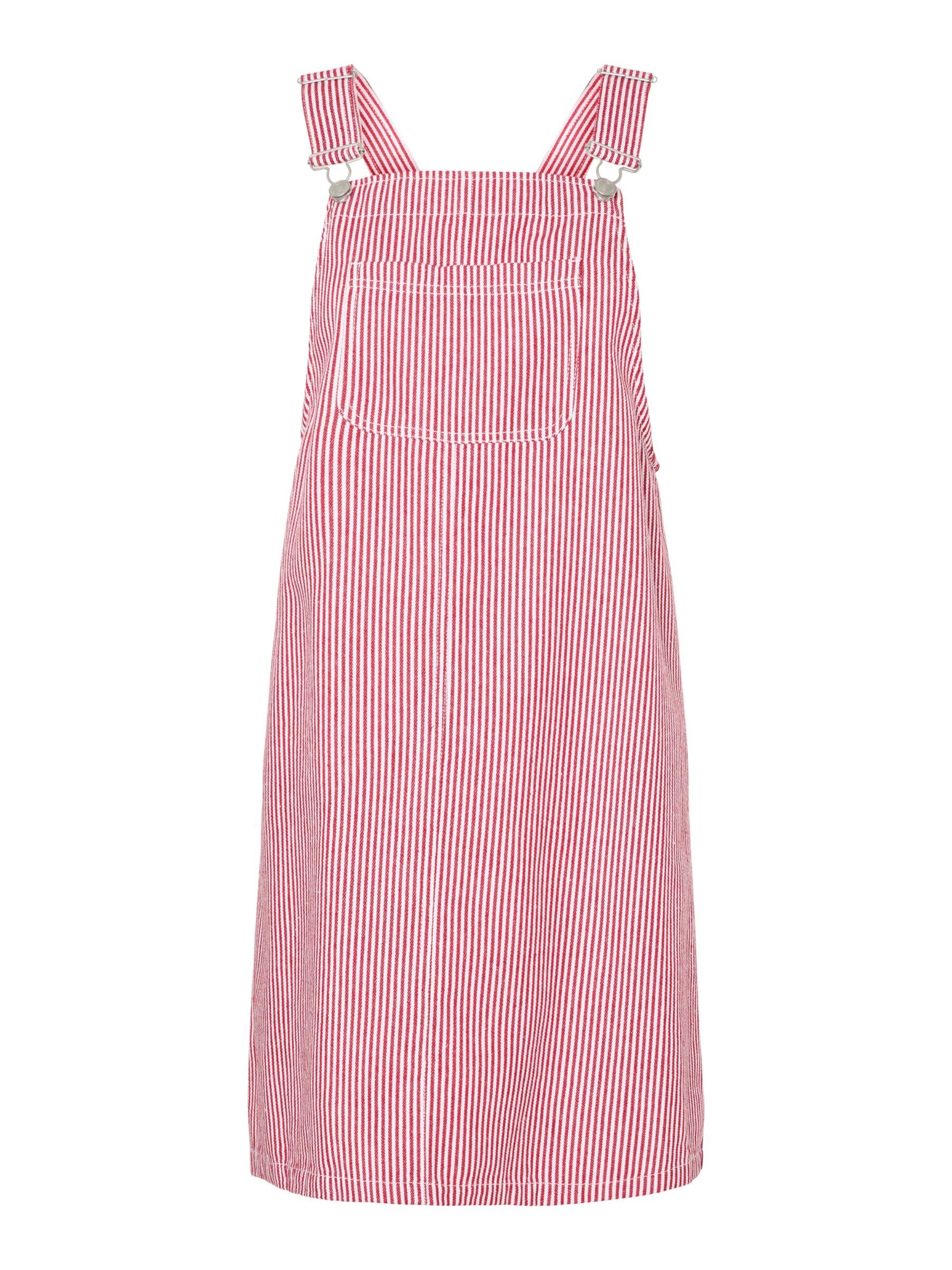 PIECES Kjole 'PCALLO' i rød: forside