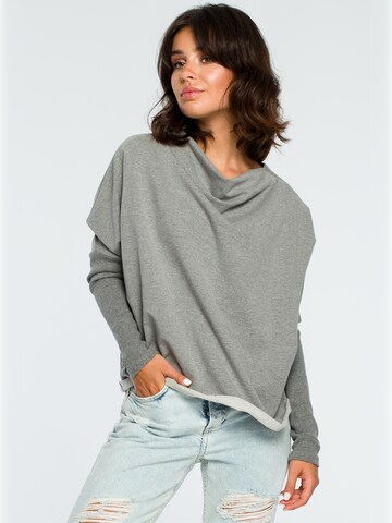 BeWear - Sudadera en gris: frente