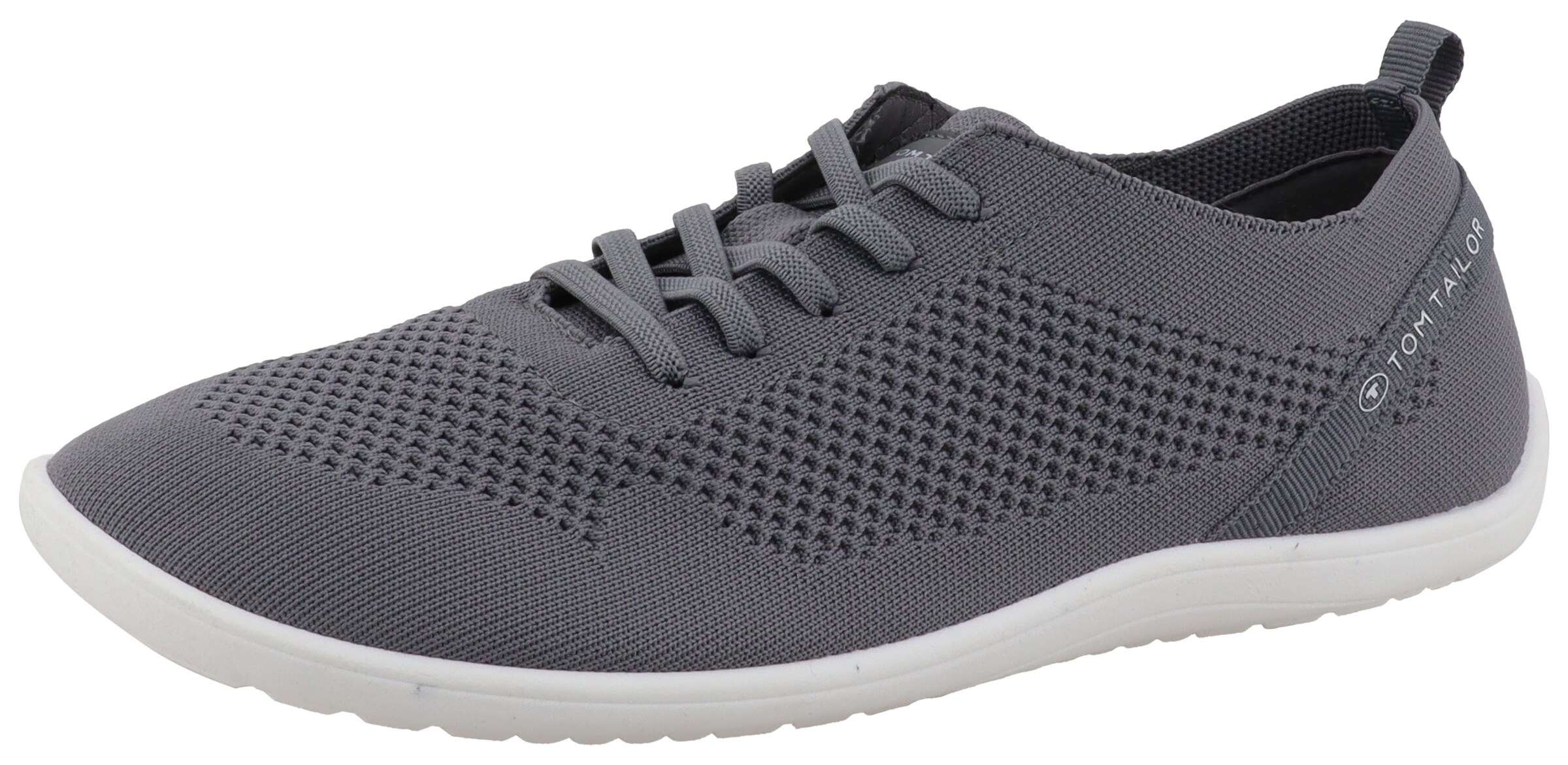 TOM TAILOR Sneakers in Grey: front