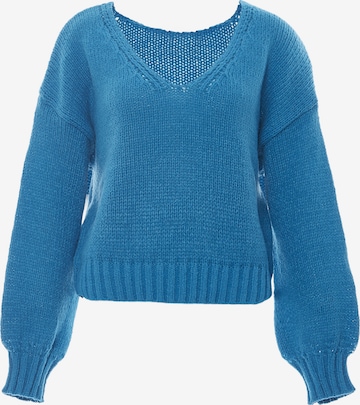 Pull-over MYMO en bleu : devant