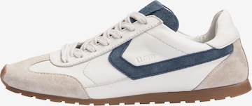 Baskets hautes LLOYD en bleu : devant