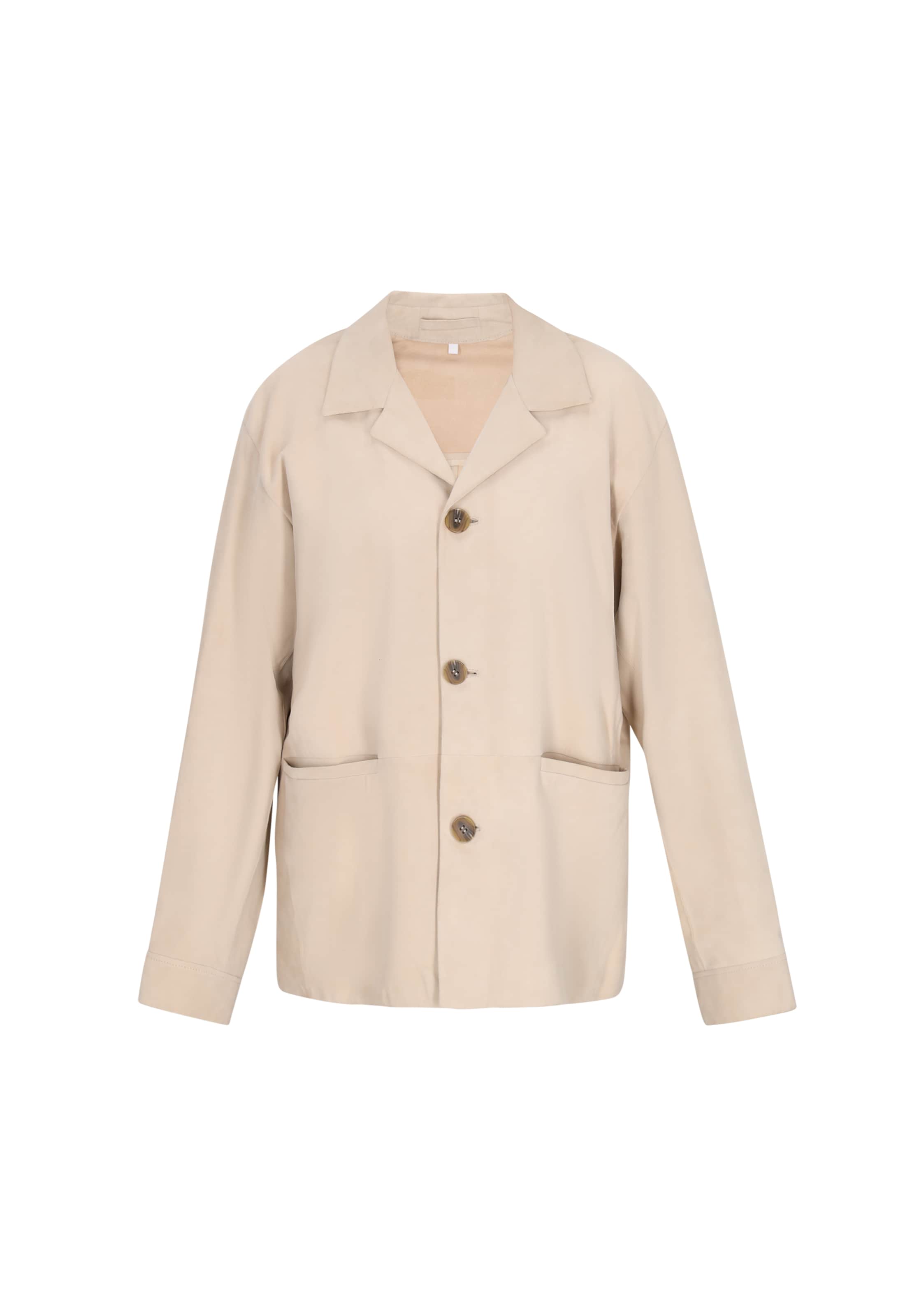 Veste mi-saison 'Classic Look' DreiMaster Vintage en beige : devant