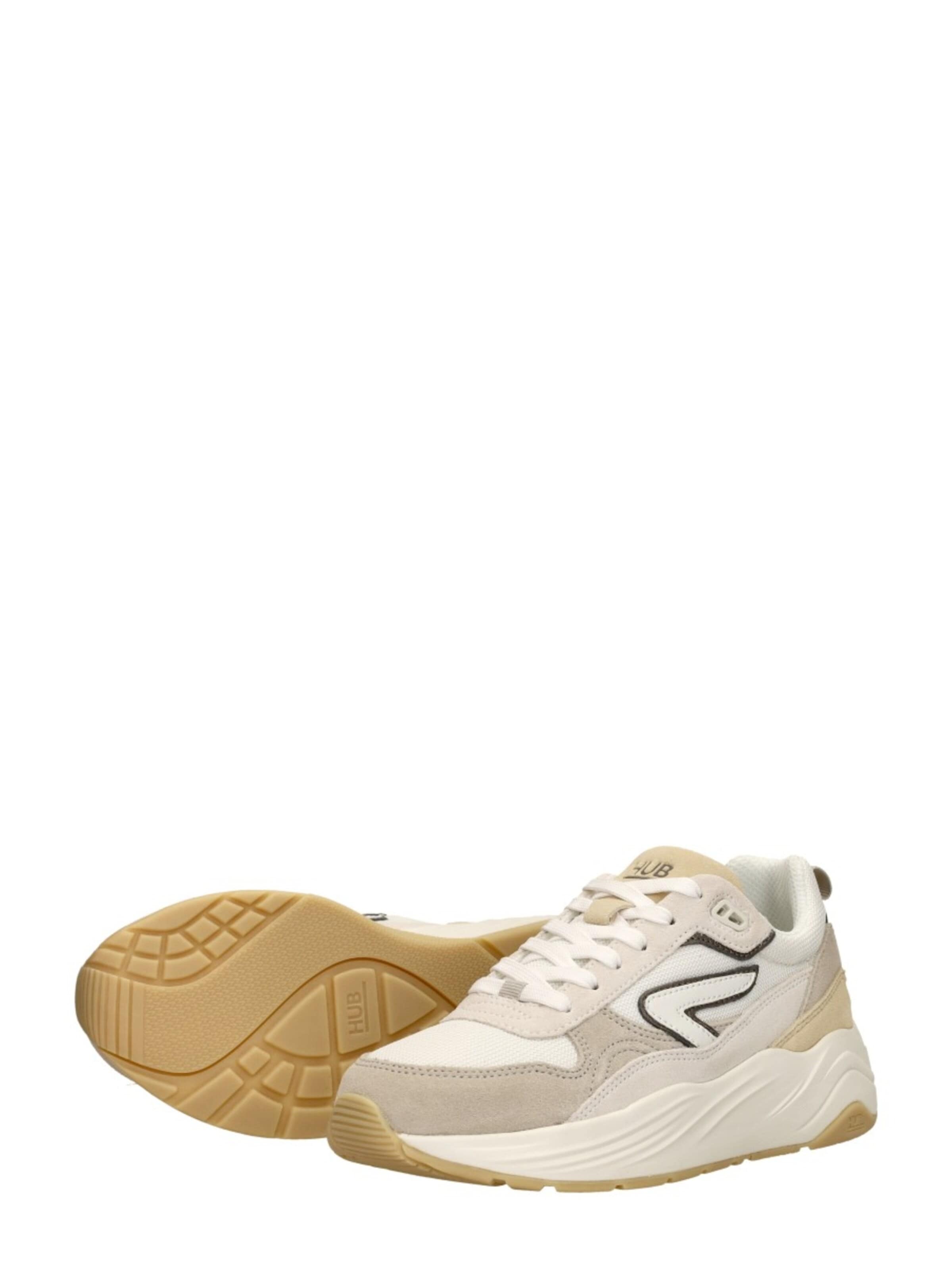HUB Sneakers laag 'Glide S43' in Wit