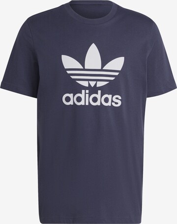 ADIDAS ORIGINALS T-Shirt 'Adicolor Classics Trefoil' in Blau: predná strana