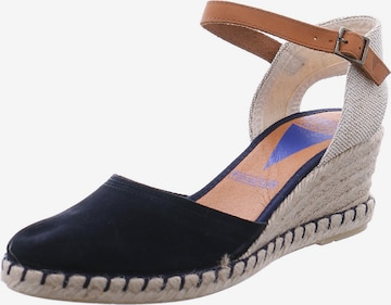 VERBENAS Sandals 'Malena Serraje' in Blue: front