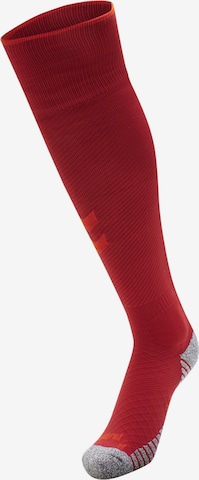 Hummel Sports socks in Red: front