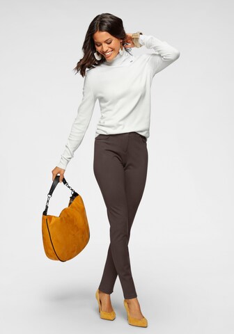 Bruno Banani Pullover in Weiß