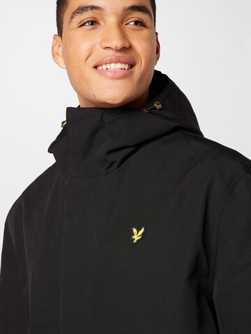 Lyle & Scott Tussenparka in Zwart