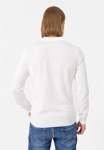 Pull-over Felix Hardy en blanc