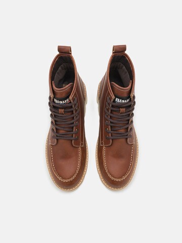 Bottines à lacets 'RUSK' Blauer.USA en marron