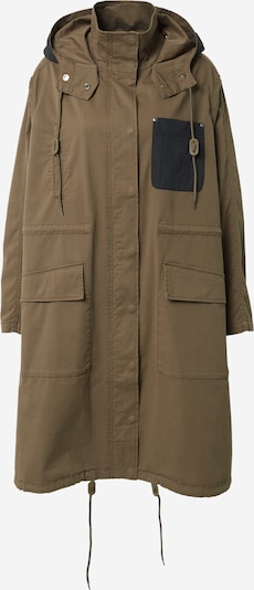 Masai Parka mi-saison 'MATitus' en taupe / noir, Vue avec produit