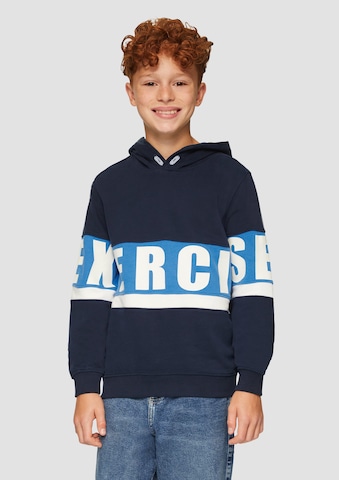 s.Oliver Sweatshirt in Blue: front