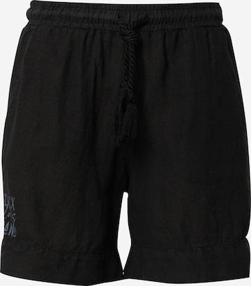 Soccx Regular Trousers in Black: front