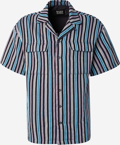 SCOTCH & SODA Krekls, krāsa - tumši zils / ūdenszils / debeszils, Preces skats