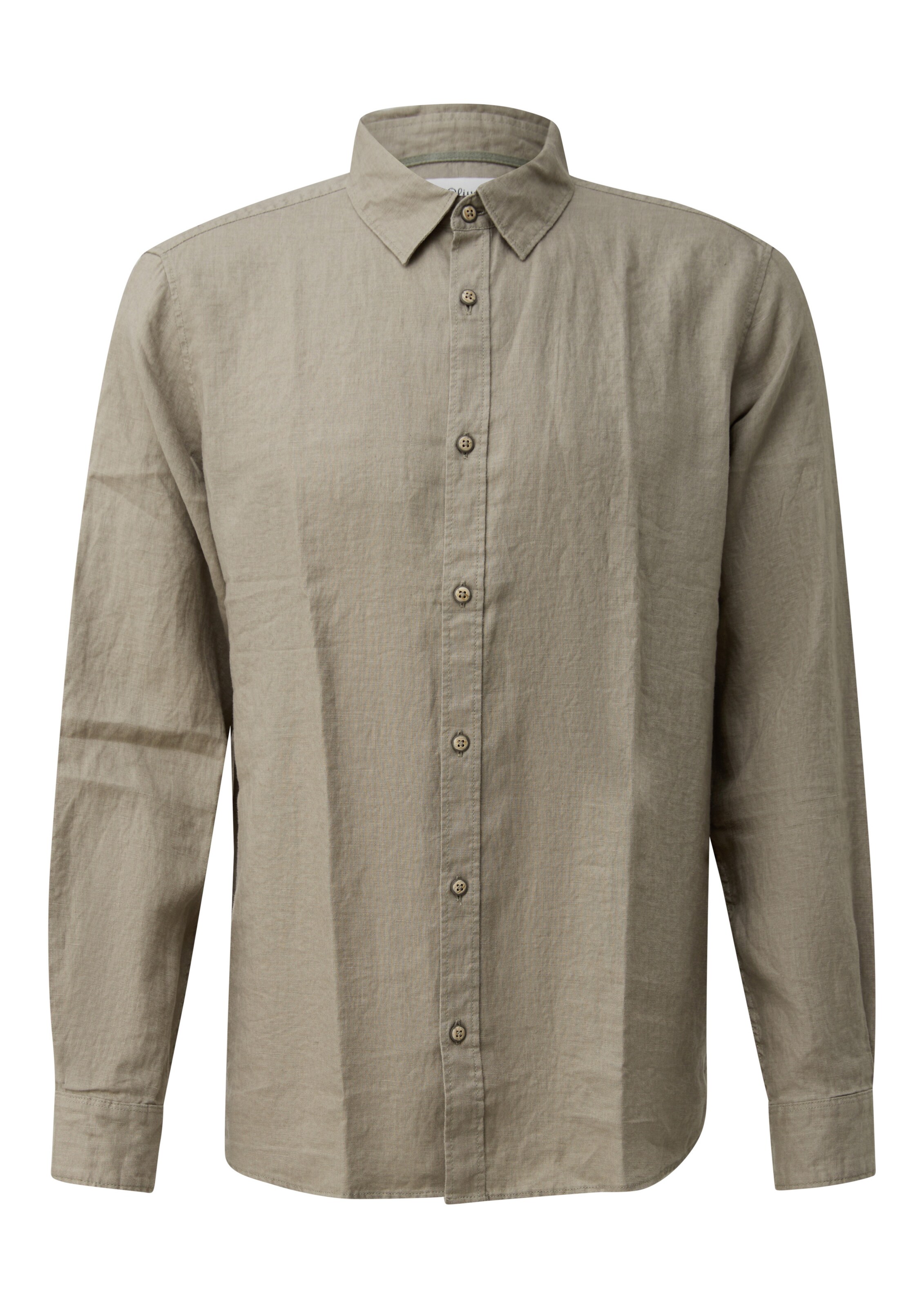 s.Oliver Hemd in Grün: Vorderseite