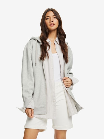 ESPRIT Sweatjacke in Grau: predná strana