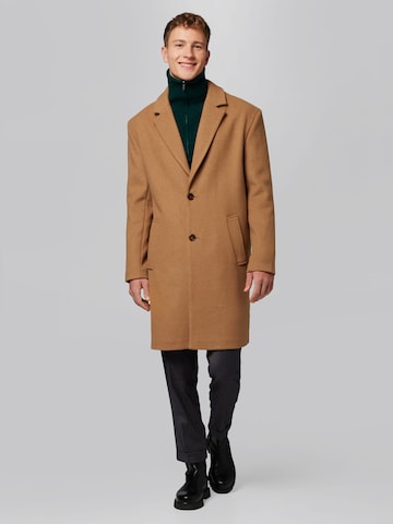 ABOUT YOU x Kevin Trapp Between-Seasons Coat 'Christoph' in Beige: front
