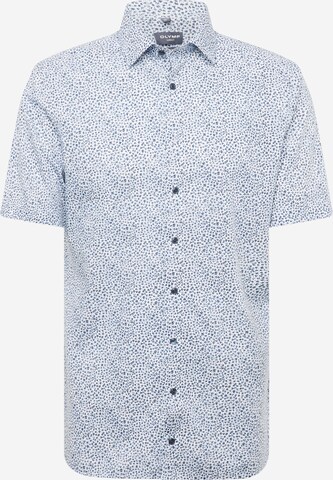 OLYMP - Ajuste regular Camisa 'Luxor' en azul: frente