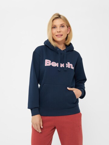 BENCH Sweatshirt 'TEALY' in Blauw: voorkant