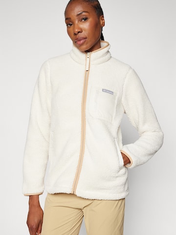 Jachetă  fleece funcțională 'West Bend' de la COLUMBIA pe alb