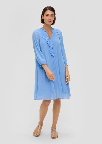 Robe s.Oliver BLACK LABEL en bleu : devant